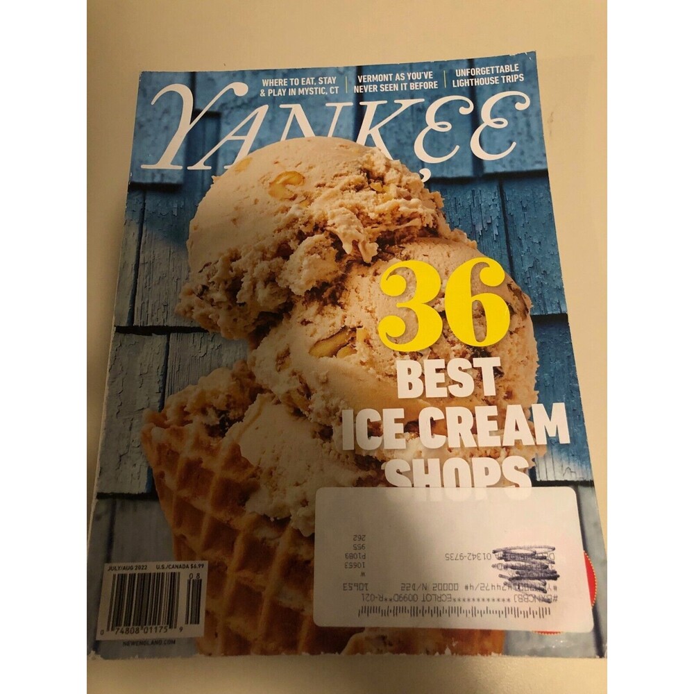 Yankee - New England Magazine July/August 2022 Used